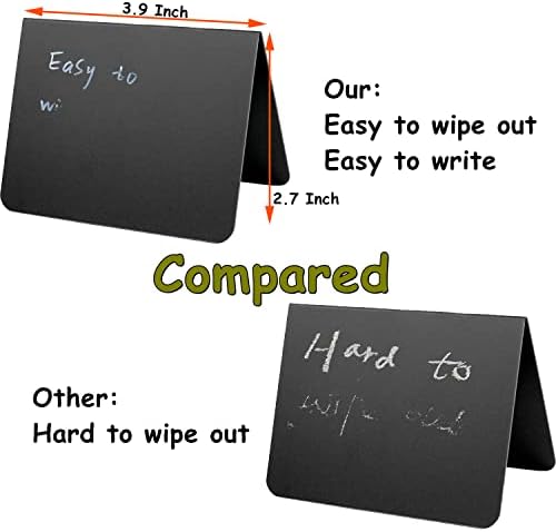 20PCS Mini Chalkboard Signs for Food, Reusable and Reserved Table Signs, Food Labels for Party Buffet, Easy to, alternate