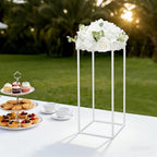 20Pcs Wedding Flower Centerpiece, Centerpieces for Table Wedding, Flower Stand for Wedding, Gold Vase Metal