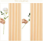 20x10 Dark Champagne Backdrop Curtain for Parties Wedding Baby Shower Wrinkle Free Photo Curtains Backdrop, alternate view 6