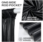 20x10ft Black Sequin Backdrop Curtains Wrinkle Free Drapes Halloween Photo in 20x10ft, alternate view 5