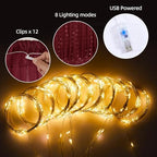 20x10ft Burgundy Tulle Backdrop Curtains with Lights String for Parties, Wrinkle Free Shiny Sheer Curtain, alternate view 7