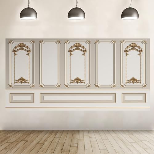 20x10ft European Style Vintage Room Inside Backdrop European Frame Modern House Classic French Castle Cementery, alternate