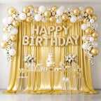 20x10FT Gold & Pink Backdrop Curtain for Parties Sequin Backdrop Curtain in 20x10FT, alternate view 7