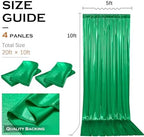 20x10FT Green Sequin Backdrop Curtains Wrinkle Free Drapes for Wedding in 20x10FT, alternate view 5