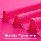 20x10ft Hot Pink Backdrop Curtains for Parties, 4 Panels 5x10ft Wrinkle-Free Polyester Background Curtains for, alternate