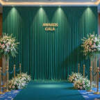 20x10ft Hunter Green Backdrop Curtain Panels for Parties - Wrinkle Free Polyester Photo Curtain Backdrop Wedding, alternate