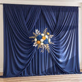 20x10ft Navy Blue Backdrop Curtain Wrinkle Free Photo Backdrop Drapes for Wedding Party Birthday Baby Shower