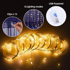 20x10ft Navy Blue Tulle Backdrop Curtains with Lights String for Parties, Wrinkle Free Sheer Curtain with Lights, alternate