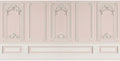 20x10ft Pink White Vintage Room Inside Backdrop European Frame Modern House French Castle Pink Wall Retro Style
