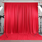 20x10ft Red Backdrop Curtains for Wedding Parties Wrinkle Free Red Curtains Photo Backdrop Drapes for, alternate view 4