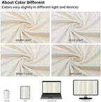 20x10ft Wrinkle Free Ivory Backdrop Curtain for Parties Soft Fabric Drapes Wedding Ivory Curtain Backdrop for, alternate view