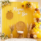 20x10ft Yellow Backdrop Curtain Panels for Parties - Wrinkle Free Polyester Photo Curtain Backdrop Wedding Back, alternate