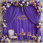 20x12ft Purple Backdrop Curtain Panels for Parties - Wrinkle Free Polyester Photo Curtain Backdrop Wedding Back, alternate
