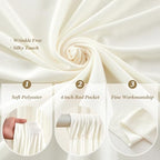 20x15 FT Ivory Backdrop Curtain for Parties Wrinkle Free Photo Backdrop Drapes 15ft Long Polyester Draping Back, alternate