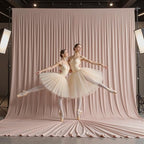 20x15 FT Nude Backdrop Curtain for Parties Wrinkle Free Photo Backdrop Curtains Polyester Wedding Back Drop, alternate view 3