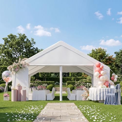 20x20 Heavy-Duty Party Tent Commercial Canopy with LED Light, Waterproof Wedding Event Tent for Outdoor, BBQ, alternate view