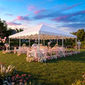 20x20 Heavy Duty West Coast Frame Party Tent, No Sides