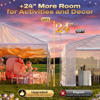 20x20 Heavy Duty West Coast Frame Party Tent, No Sides, alternate view 3