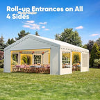 20x20ft Heavy Duty Party Tent with Storage Bags in 20x20ft, alternate view 5