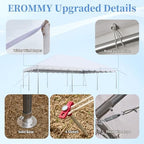 20x30 FT Outdoor Frame Party Tent with Sidewalls, Heavy Duty Weekend Canopy with Carry Bags, 350GSM PVC Large, alternate view