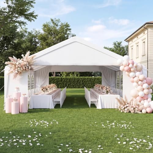 20x30 Party Tent Heavy-Duty Commercial Canopy with Removable Sidewalls, Waterproof Wedding Event Tent for, alternate view 4