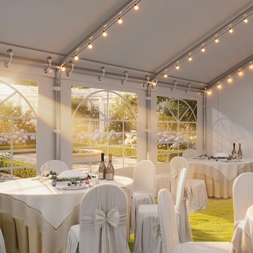 20x30ft Party Tent Outdoor Heavy Duty Wedding Event Shelters in 20x30ft, alternate view 4