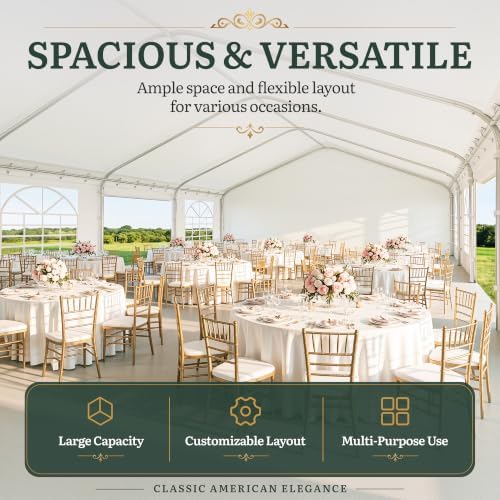 20x30FT Party Tent Ripple Series carpa para Fiestas in 20x30FT, alternate view 3