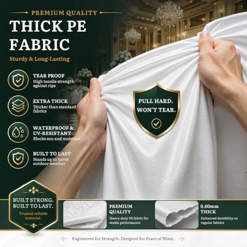 20x30FT Party Tent Ripple Series carpa para Fiestas in 20x30FT, alternate view 4