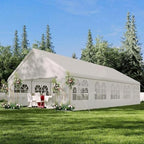 20x33 ft Heavy Duty Party Tent - Outdoor Wedding & Event Canopy with Removable Sidewalls & Waterproof Roof