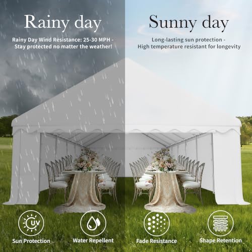 20x40 Party Tents, Heavy Duty Event Tent for Parties, alternate view 3