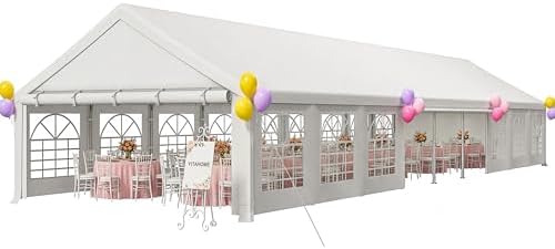 20x60FT Party Tent Heavy Duty Wedding Tent Event Shelters in 20x60FT