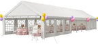 20x60FT Party Tent Heavy Duty Wedding Tent Event Shelters in 20x60FT