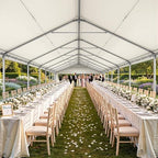 20x60FT Party Tent Heavy Duty Wedding Tent Event Shelters in 20x60FT, alternate view 3