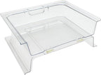 21" x 13" x 3" Full Size Polycarbonate Hinged Dome Cover Opens on both ends Clear Color- Food Pan Cover Pastry, alternate