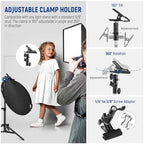 22"/56cm 5 in 1 Light Reflector with Clamp & Hand Grips, RF-56II, alternate view 5