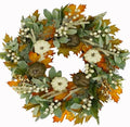 22'' Fall Wreaths for Front Door Autumn Wreath for Home Decor