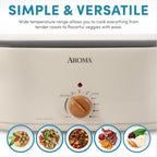 22Qt. Roaster Oven with Self-Basting Lid, Fits 26-lb. Turkey, Adjustable Temperature Settings, Keep Warm, alternate view 3