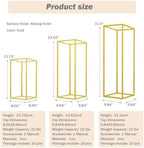 23.6inch 10 pcs Column Vases Gold Centerpieces for Table Metal Flower Stand Gold Wedding Centerpieces for Tables, alternate