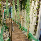 23 Pcs Artificial Hanging Vines, Jungle Party Decorations, alternate view 6