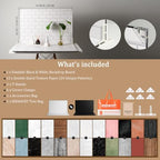 23 x 35 in Product Photography Backdrops, 12 Sheets, 24 Patterns, alternate view 2