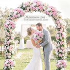 24 Bundles Artificial Peonies Flowers, White and Pink in White and Pink, alternate view 6