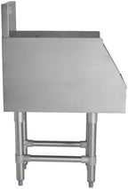 24" Five-Tiered Stainless Steel Liquor Display Rack, 24" W x 23" D in 24"W x 23"D in Silver, alternate view 2