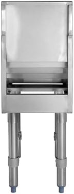 24" Five-Tiered Stainless Steel Liquor Display Rack, 24" W x 23" D in 24"W x 23"D in Silver, alternate view 3