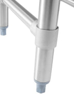 24" Five-Tiered Stainless Steel Liquor Display Rack, 24" W x 23" D in 24"W x 23"D in Silver, alternate view 4