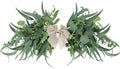 24" Floral Swag for Front Door Greenery Teardrop Swag Eucalyptus Swag Summer Wreath with Eucalyptus Olives