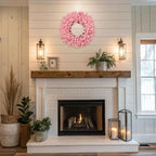 24 Inch Spring Wreaths for Front Door Large Easter Valentines, alternate view 2