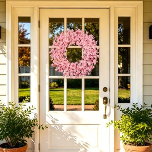 24 Inch Spring Wreaths for Front Door Large Easter Valentines, alternate view 7