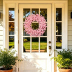24 Inch Spring Wreaths for Front Door Large Easter Valentines, alternate view 7
