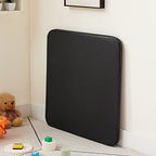 24" Kids Folding Card Table, Soft Padded Top, 1 Piece, Black in Black, alternate view 2