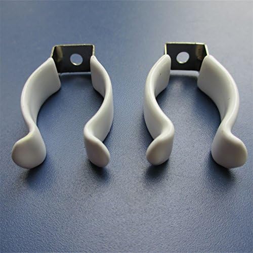 (24-Pack) T8 U Clips Holder Bracket for 8FT LED Light Bulbs, LED Fluorescent Tube Replacement Mounting, alternate view 2